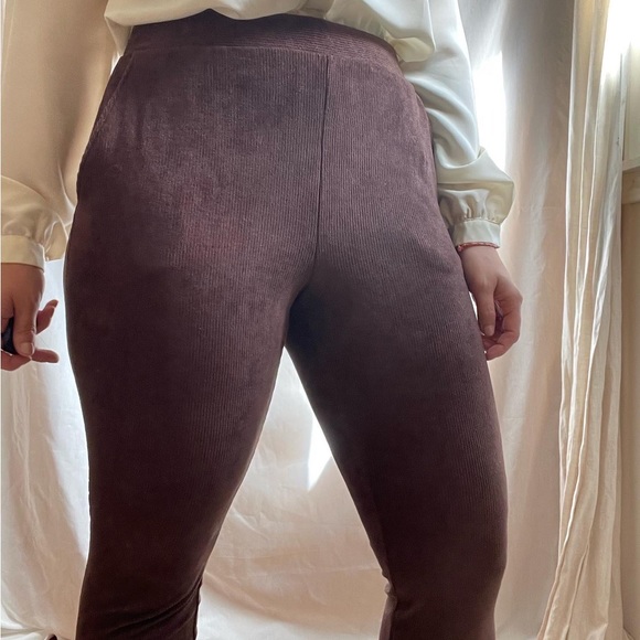 Lands End Corduroy Leggings - Picture 2 of 4